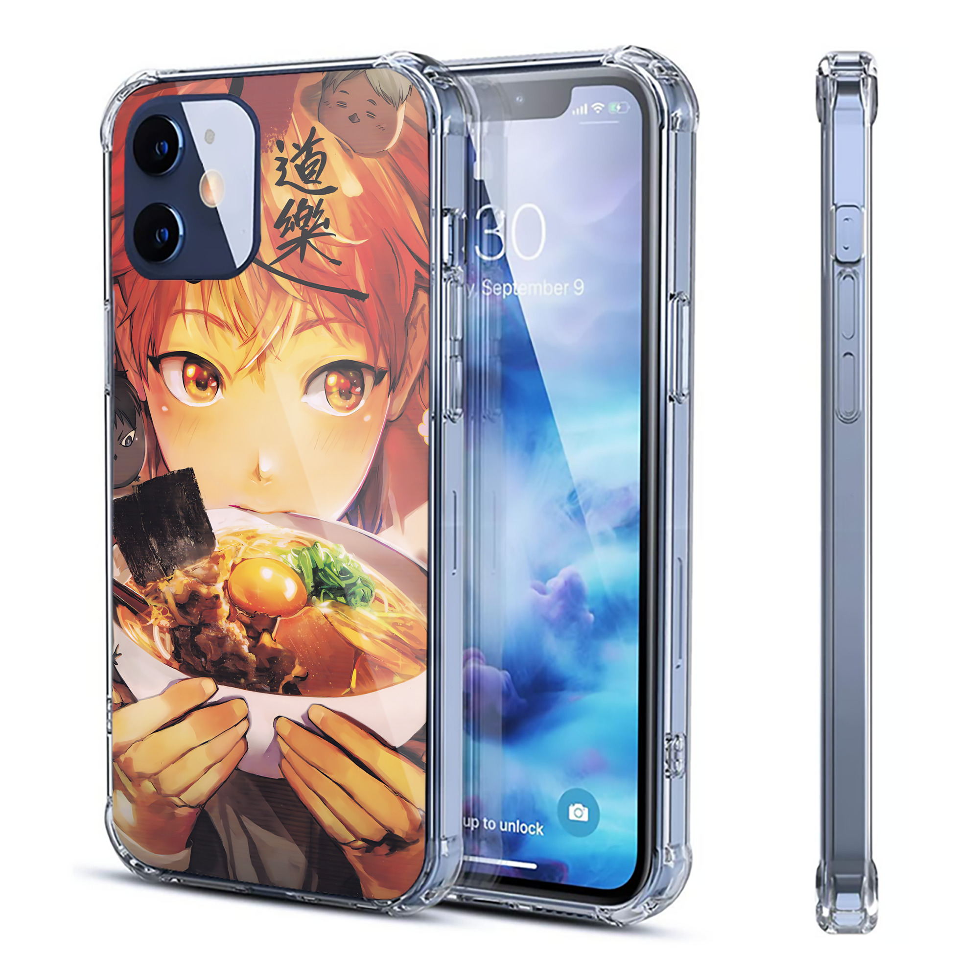 （画像用） ハイキュー!! Haikyu!! 【iPhone 12シリーズ対応】透明スマホケース（クリアソフトケース）
